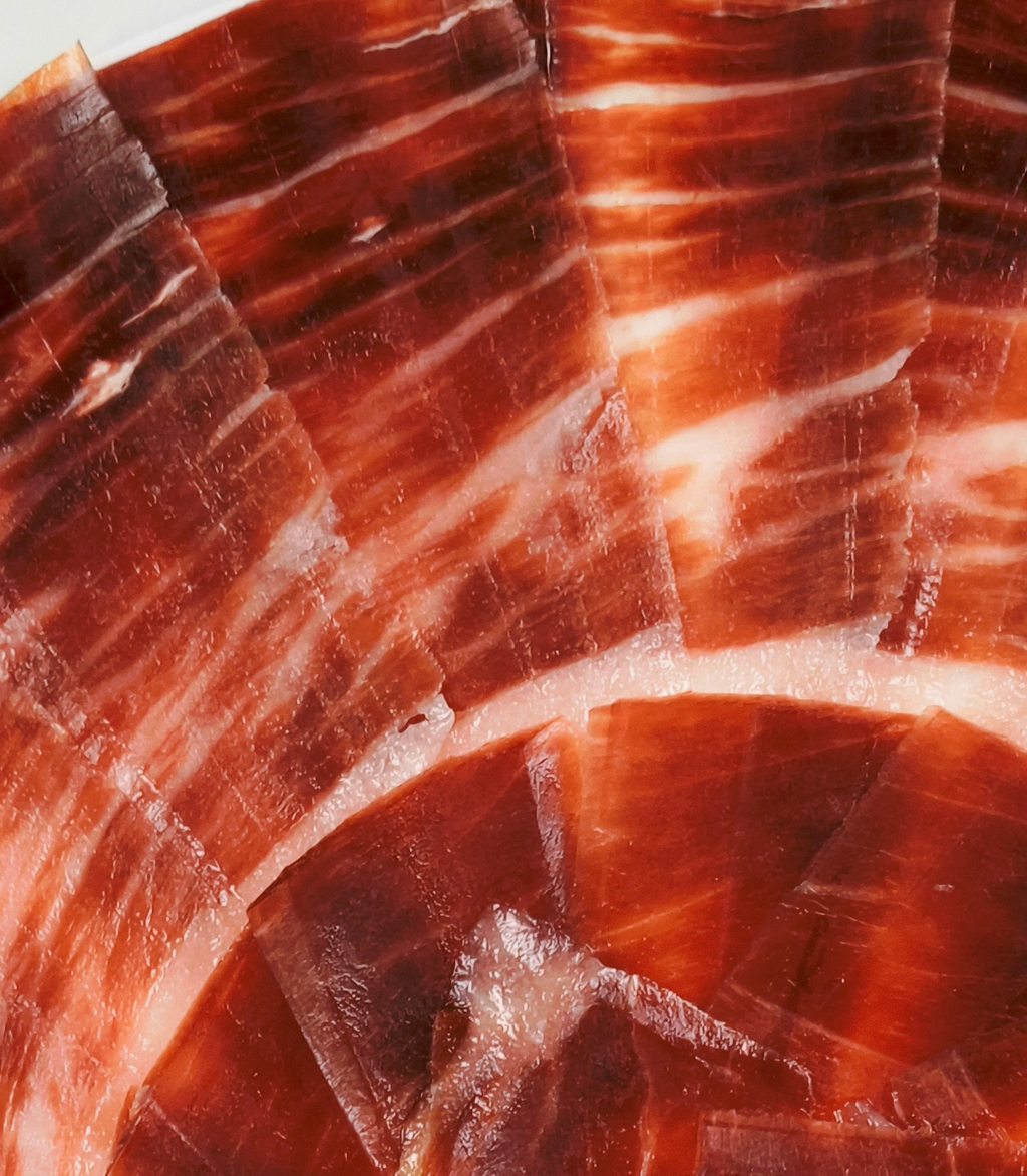 Plato de Jamón de Bellota 100% Ibérico envasado al vacío