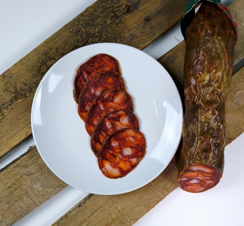 Chorizo de Bellota 100% Ibérico - Castro&González - Al vacío (500gr aprox)