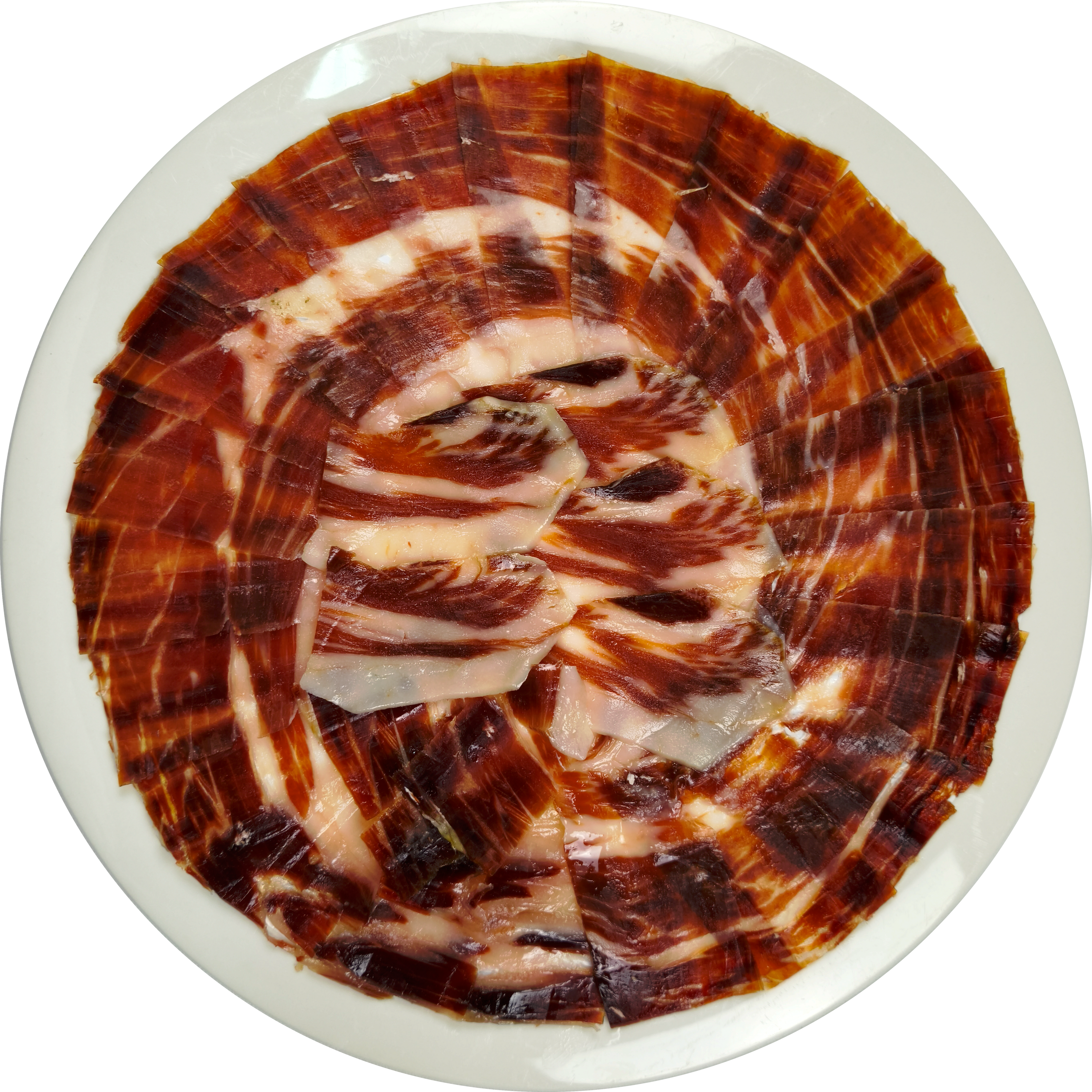 Plato de Jamón de Bellota 75% Ibérico envasado al vacío