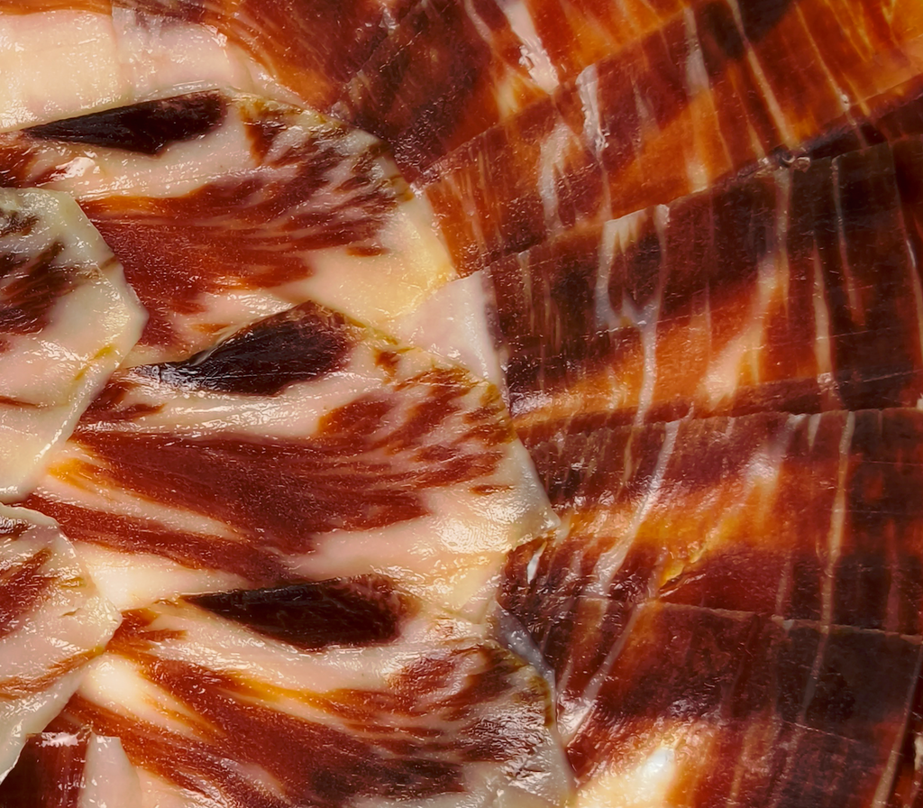 Plato de Jamón de Bellota 75% Ibérico envasado al vacío